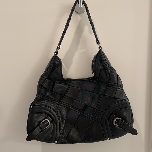 Elliott Lucca Black Leather Handbag - Picture 8 of 8